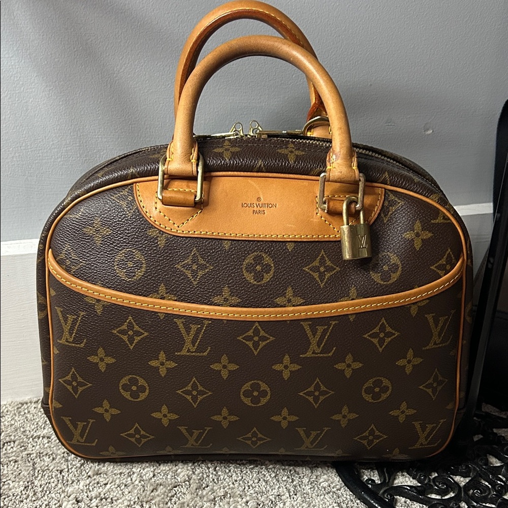 Louis Vuitton Trouville Monogram Satchel w/COA